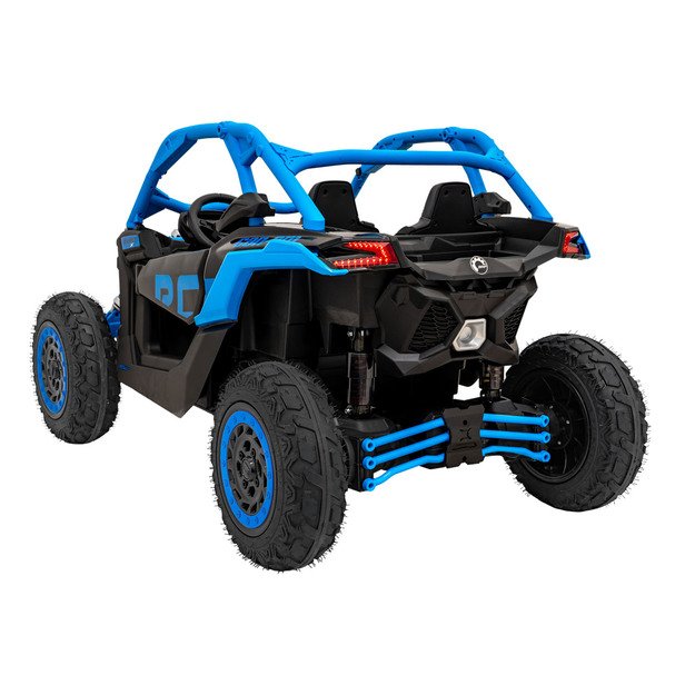 Dvivietis bagis Can-am Maverick Turbo RR STRONG, mėlynas