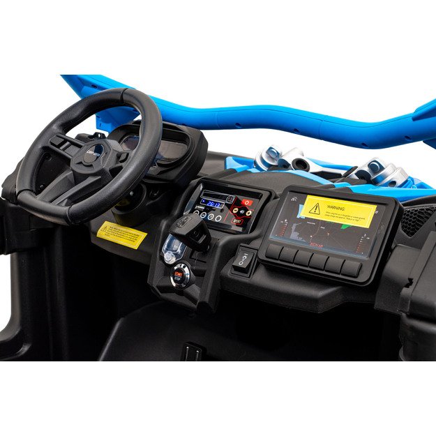 Dvivietis bagis Can-am Maverick Turbo RR STRONG, mėlynas