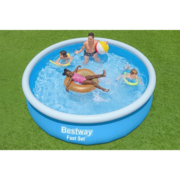 Besiplečiantis sodo baseinas su filtru 366x76cm, Bestway 57274