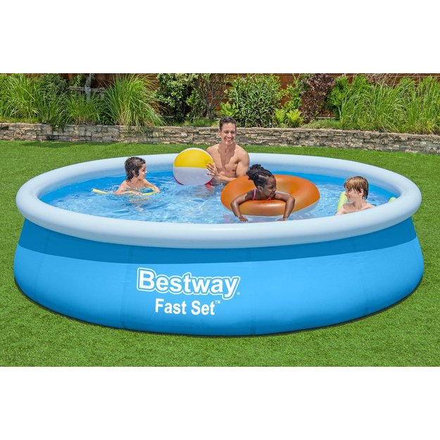 Besiplečiantis sodo baseinas su filtru 366x76cm, Bestway 57274