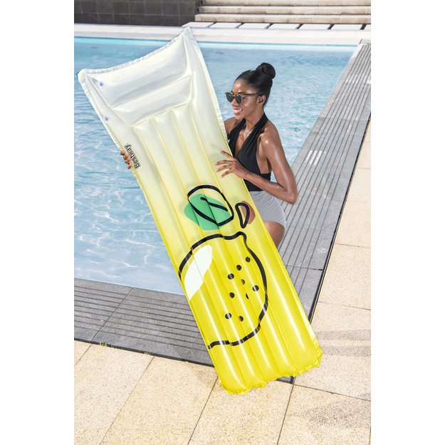 Pripučiamas plaukimo čiužinys „Citrina“ 183x69cm, Bestway 44122 4
