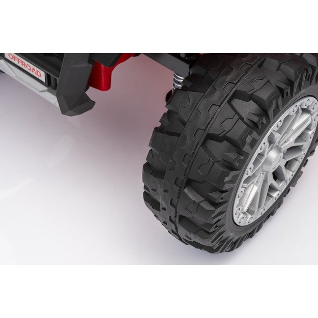 Keturratis su priekaba Sport TX ATV, raudonas