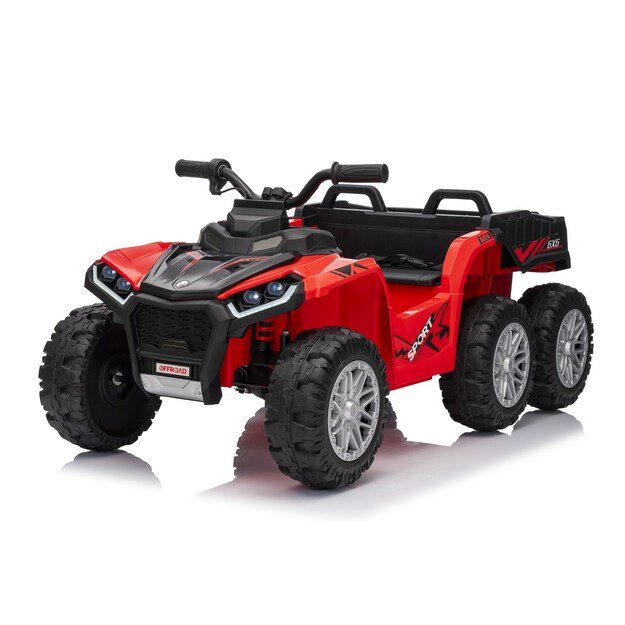 Keturratis su priekaba Sport TX ATV, raudonas