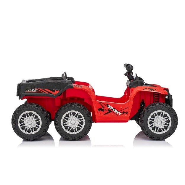 Keturratis su priekaba Sport TX ATV, raudonas