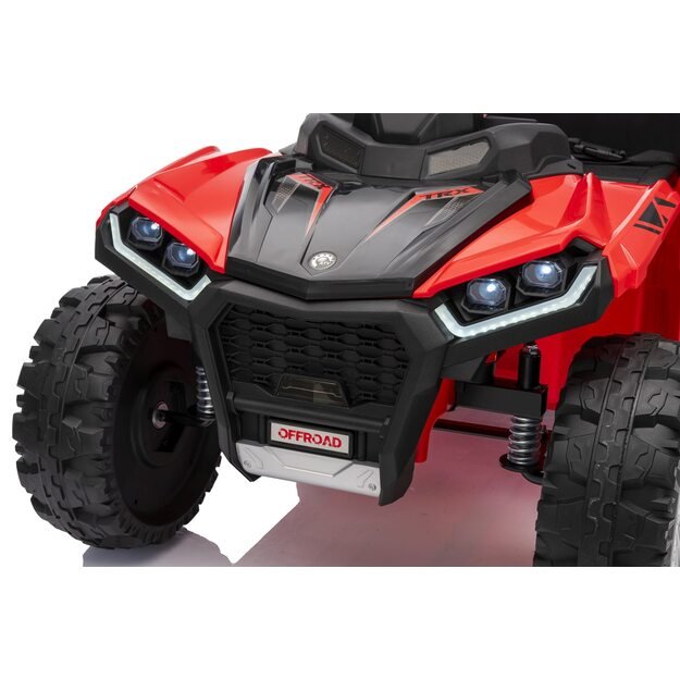 Keturratis su priekaba Sport TX ATV, raudonas