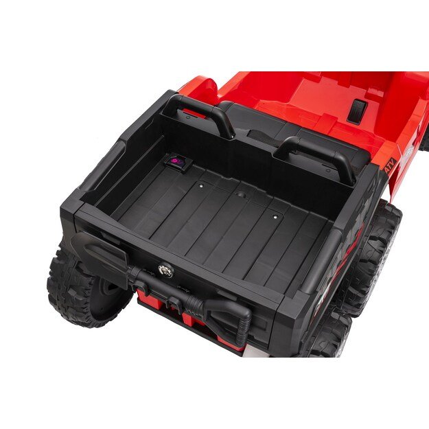 Keturratis su priekaba Sport TX ATV, raudonas