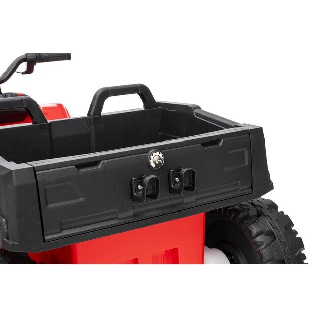 Keturratis su priekaba Sport TX ATV, raudonas
