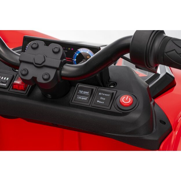 Keturratis su priekaba Sport TX ATV, raudonas