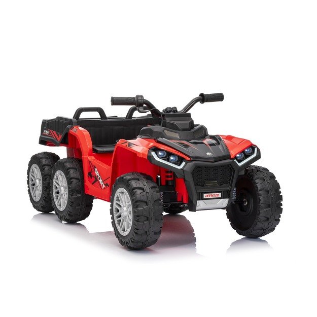 Keturratis su priekaba Sport TX ATV, raudonas