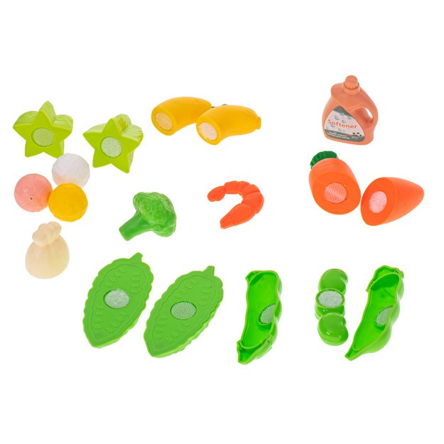 Vaikiška indų plovimo kriauklė su priedais, Little Chef 4