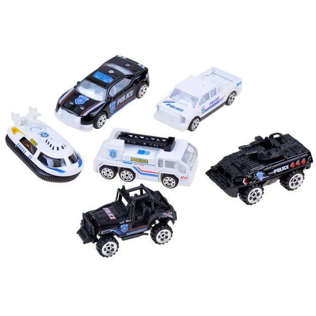 Žaislinis transporto priemonių rinkinys, policija