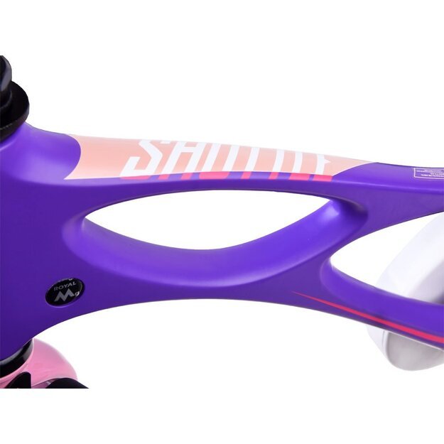 Vaikiškas dviratis RoyalBaby 16 „Space Shuttle“, violetinis