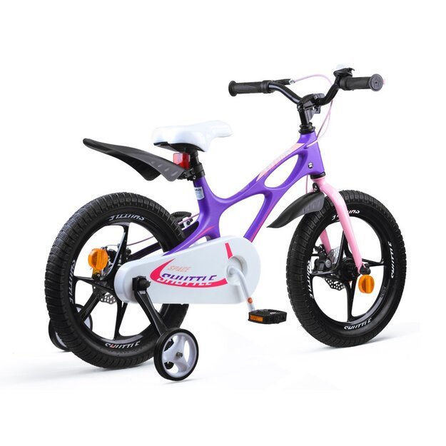 Vaikiškas dviratis RoyalBaby 16 „Space Shuttle“, violetinis