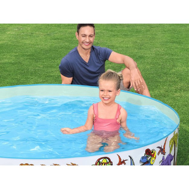 Baseinas Bestway Dinosaur Fill N Fun Pool