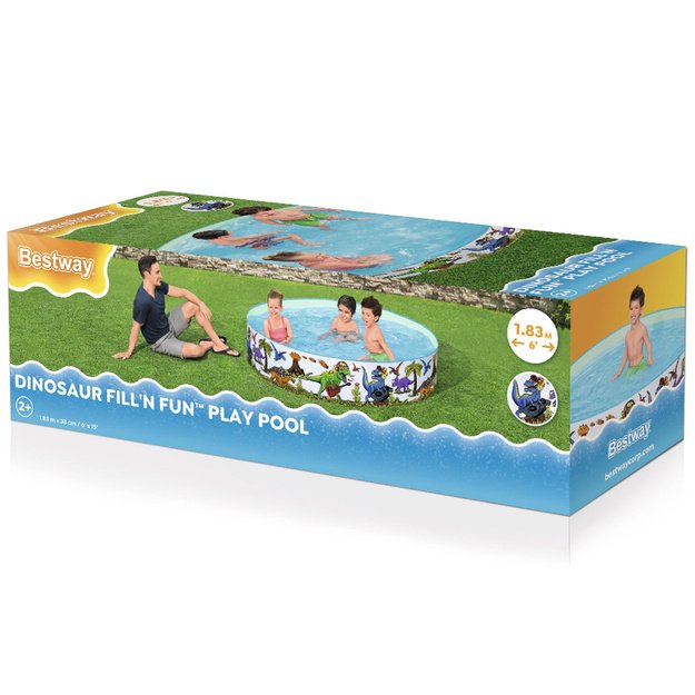 Baseinas Bestway Dinosaur Fill N Fun Pool