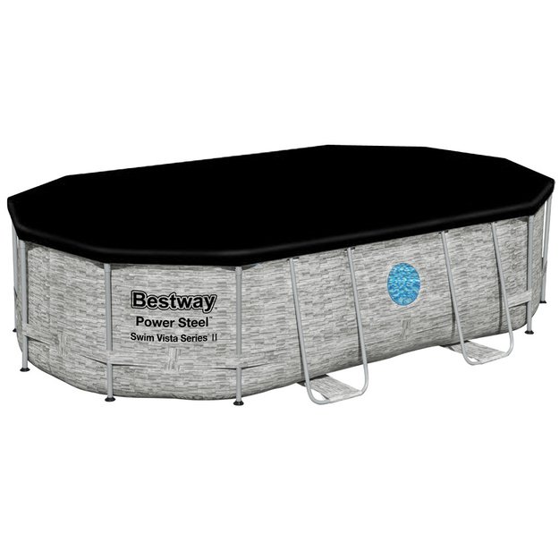 Karkasinis baseinas 488x305x107 11in1 Bestway 56946