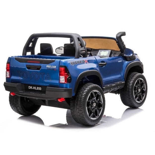 Dvivietis elektromobilis Toyota Hilux, mėlynas lakuotas 18