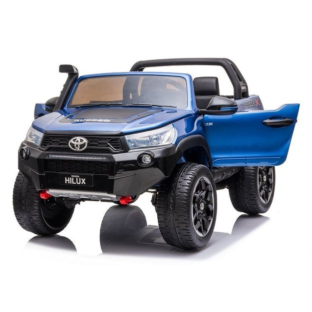 Dvivietis elektromobilis Toyota Hilux, mėlynas lakuotas 20