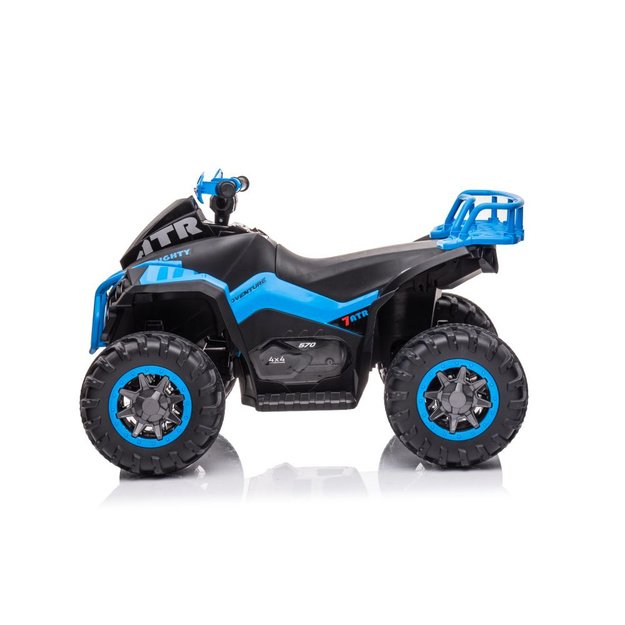Vienveitis elektinis keturratis 4x4 GTS1199, mėlynas