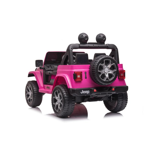 Vienvietis elektromobilis Jeep Wrangler Rubicon DK-JWR555, rožinis
