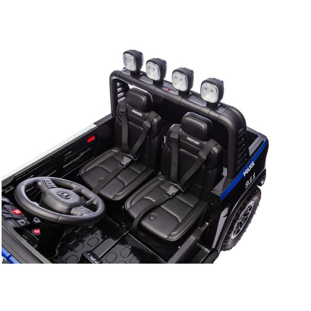 Dvivietis policijos elektromobilis vaikams RAM ZB629-P 9