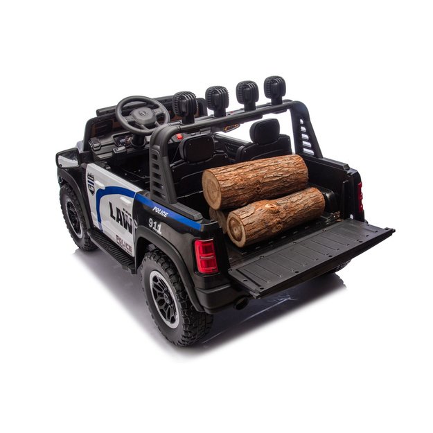 Dvivietis policijos elektromobilis vaikams RAM ZB629-P 10