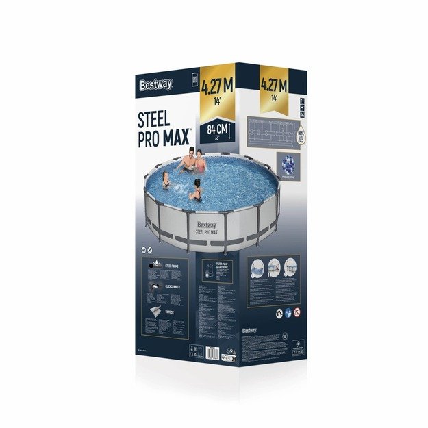Karkasinis sodo baseinas Steel Pro Max 427x84cm, Bestway 
