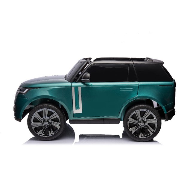 Dvivietis elektromobilis džipas Range Rover DK-RR998, žalias lakuotas