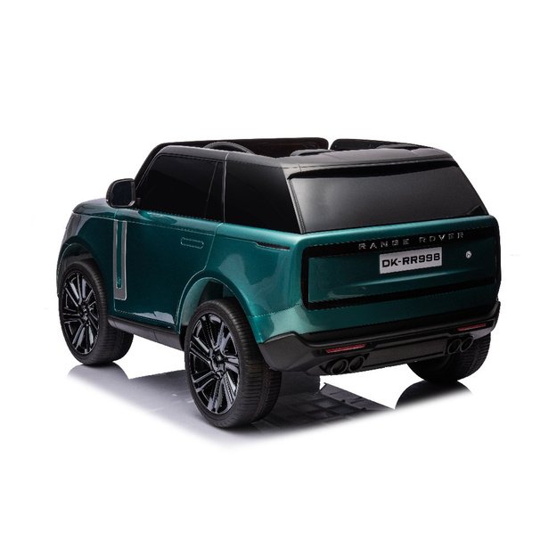 Dvivietis elektromobilis džipas Range Rover DK-RR998, žalias lakuotas