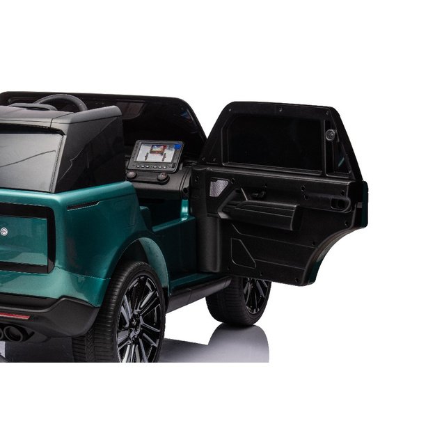 Dvivietis elektromobilis džipas Range Rover DK-RR998, žalias lakuotas