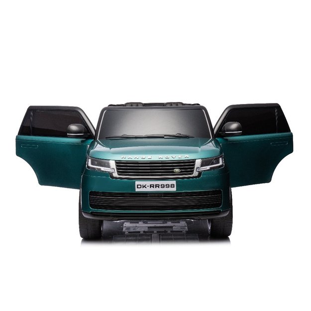 Dvivietis elektromobilis džipas Range Rover DK-RR998, žalias lakuotas