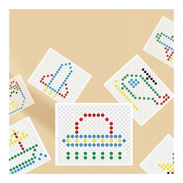 Montessori magnetinė lenta MagPad, WOOPIE, mėlyna 5
