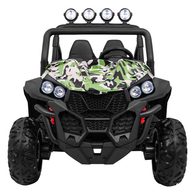 Dvivietis elektromobilis 4x4 bagis Grand Buggy, kamufliažinis