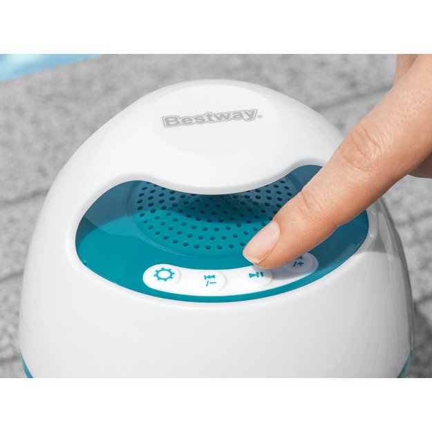 Plaukiojanti baseino kolonėlė „MusicWave“ su "Bluetooth ir LED lemputėmis, Bestway