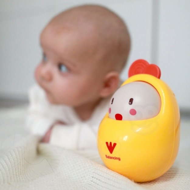 Balansinis viščiukas vaikams su melodijomis, WOOPIE BABY