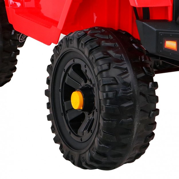 Vienvietis elektrinis džipas vaikams Jeep Dark Night, raudonas