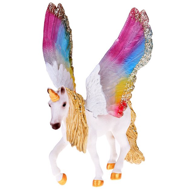 Pegaso figūrėlė su sparnais, rožinė