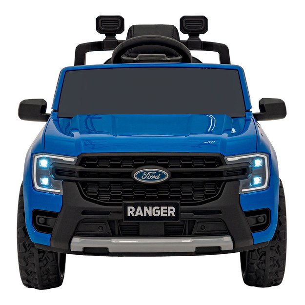 Vienvietis elektrinis džipas vaikams Ford Ranger LIFT, mėlynas