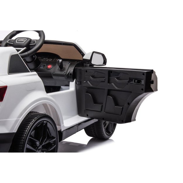 Vienvietis elektromobilis vaikams Audi Q7, baltas