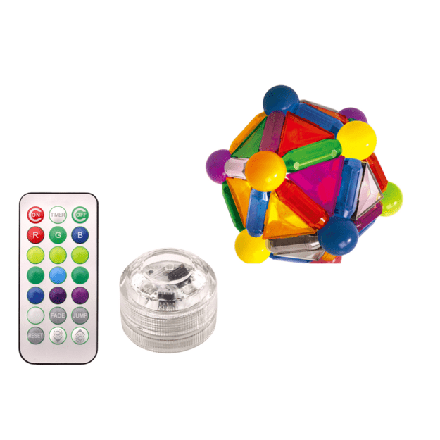 Magnetinės konstruktorius su apšvietimo efektais 154 el. 4