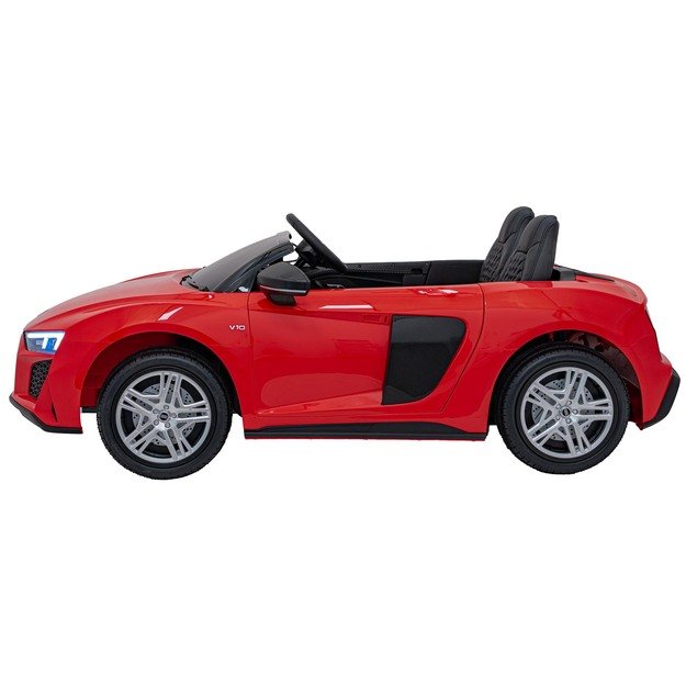 Dvivietis elektromobilis vaikams Audi Spyder R8 LIFT STRONG, raudonas