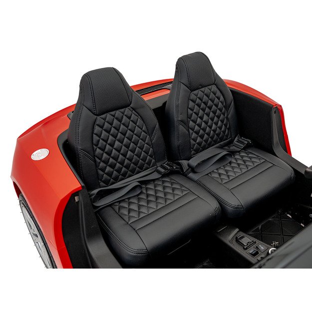 Dvivietis elektromobilis vaikams Audi Spyder R8 LIFT STRONG, raudonas