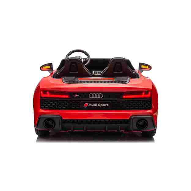 Dvivietis elektromobilis vaikams Audi Spyder R8 LIFT STRONG, raudonas