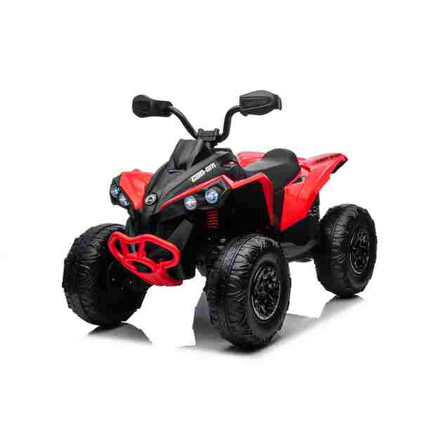 Vienvietis elektrinis keturratis vaikams Maverick ATV, raudonas