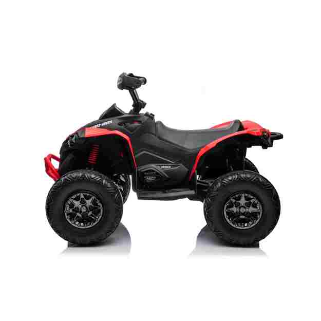 Vienvietis elektrinis keturratis vaikams Maverick ATV, raudonas