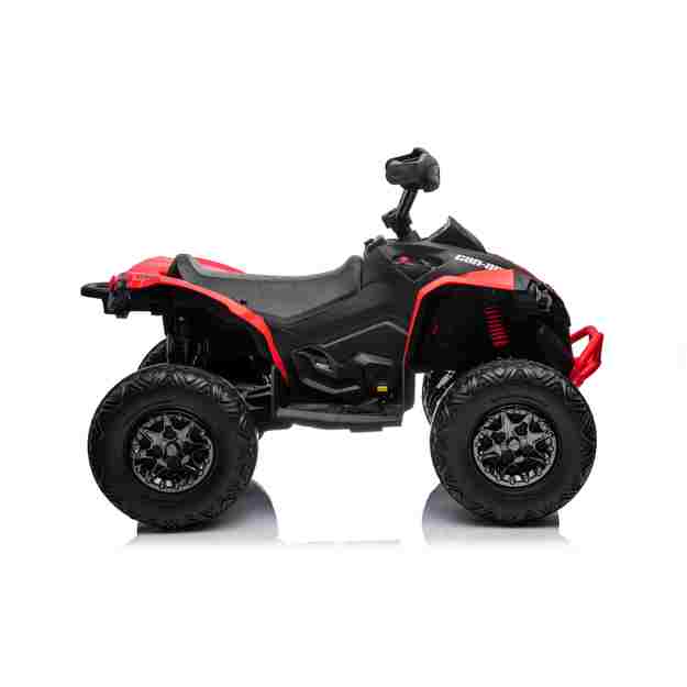 Vienvietis elektrinis keturratis vaikams Maverick ATV, raudonas