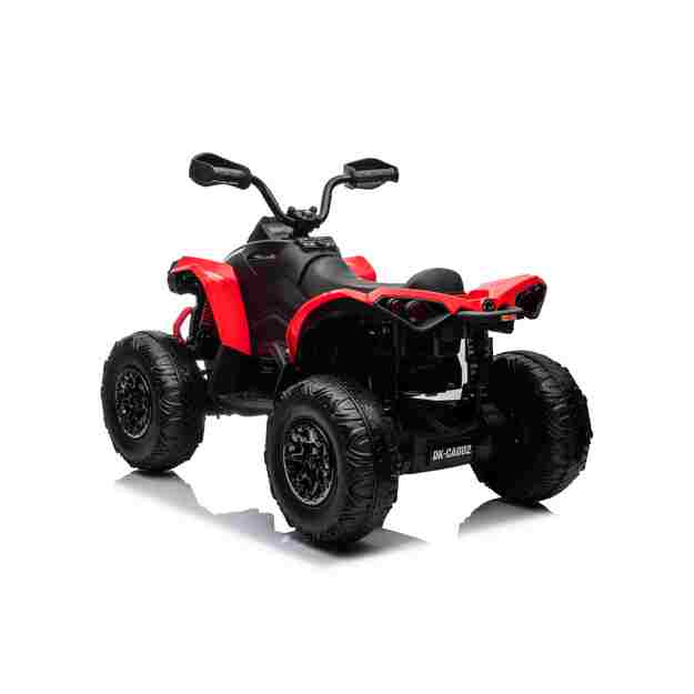 Vienvietis elektrinis keturratis vaikams Maverick ATV, raudonas