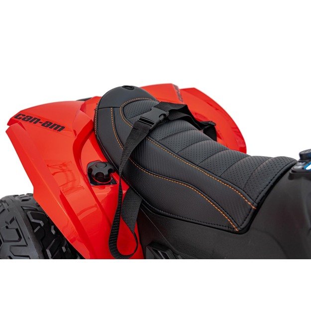 Vienvietis elektrinis keturratis vaikams Maverick ATV, raudonas