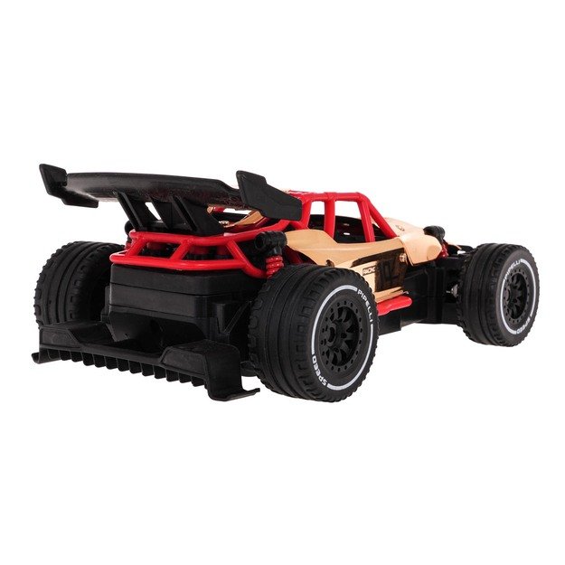 Nuotoliniu būdu valdomas lenktyninis RACING 01 automobilis, auksinis