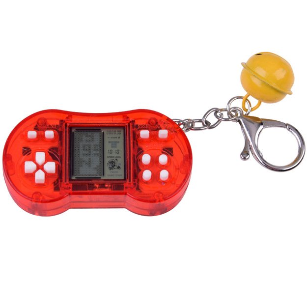 Elektroninis žaidimas raktų pakabukas „Little Bell Console“